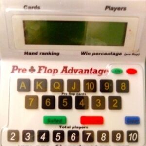 𝅺texas hold em pre-flop odds calculator. New in package.